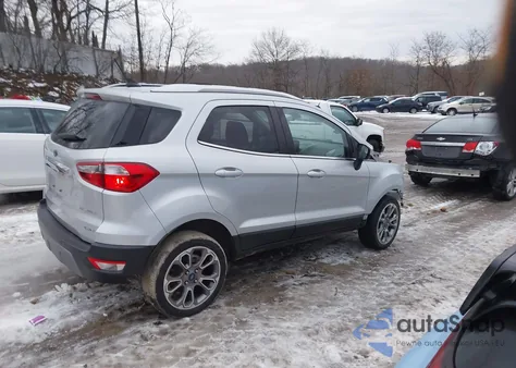 2018 Ford Ecosport Titanium from USA, damaged, VIN MAJ6P1WL7JC189300